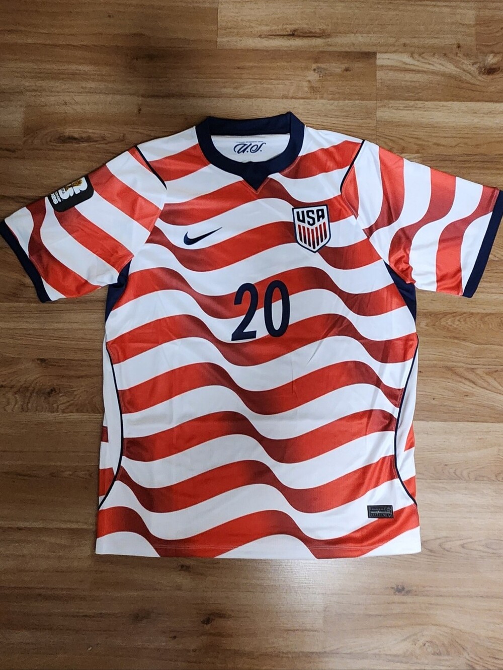 USA Balogun #20 Home Soccer Jersey XL